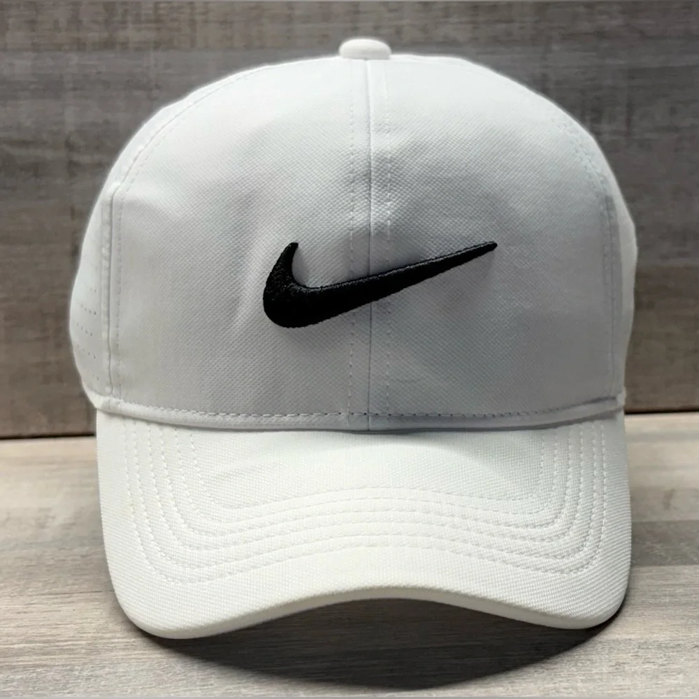 Nike Golf Women's White StrapBack Breathable Hat